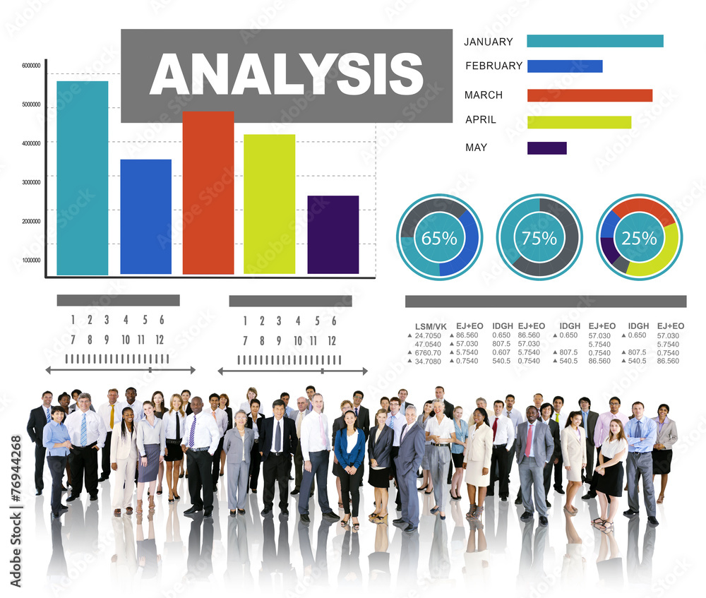 分析分析信息条形图数据统计概念
