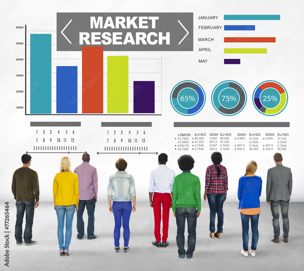 Market Research Business Research Marketing Strategy Concept