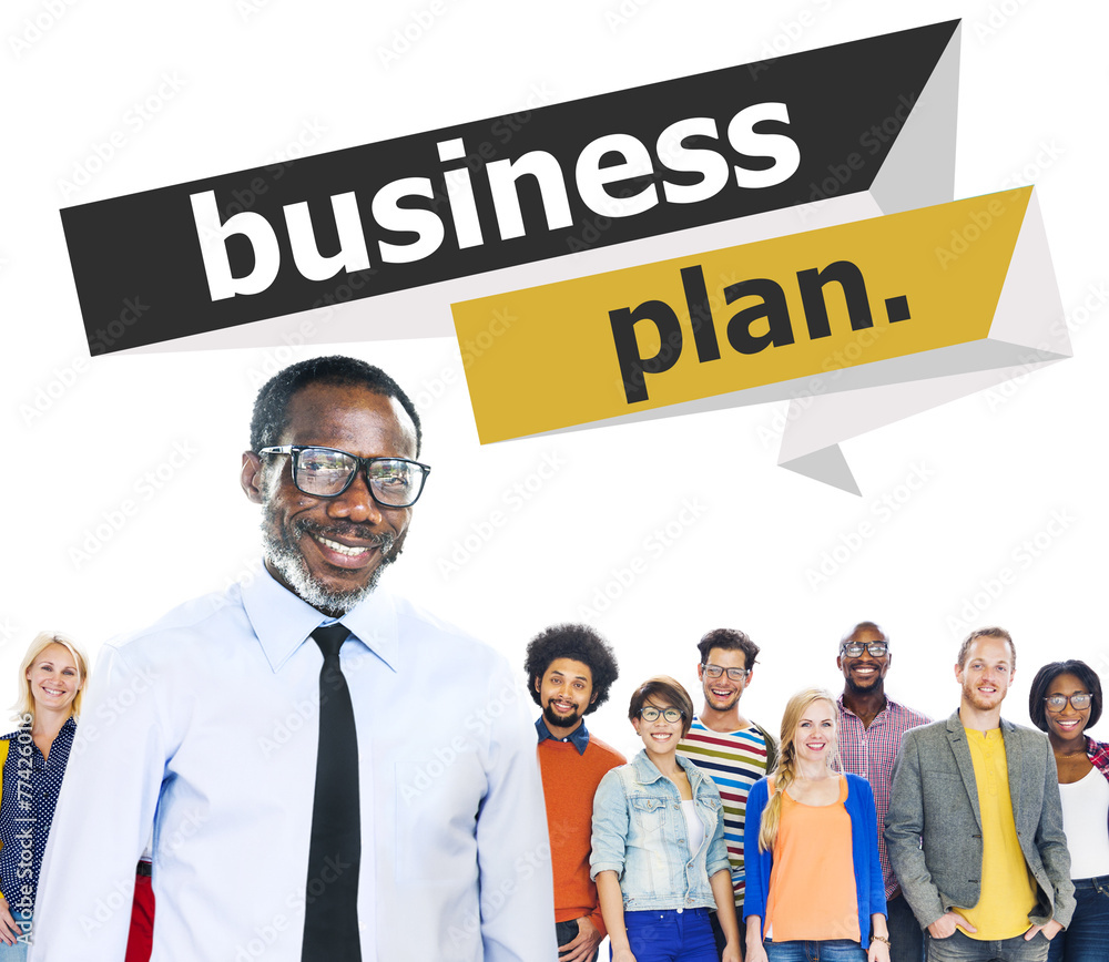 Business Plan Planning Strategy Meeting Conference Concept