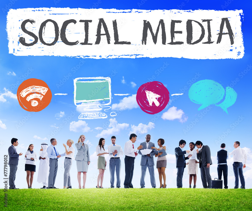 Social Media Connection Communication Technology Network Concept