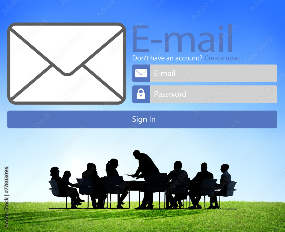 Email Online Messaging Social Media Internet Concept