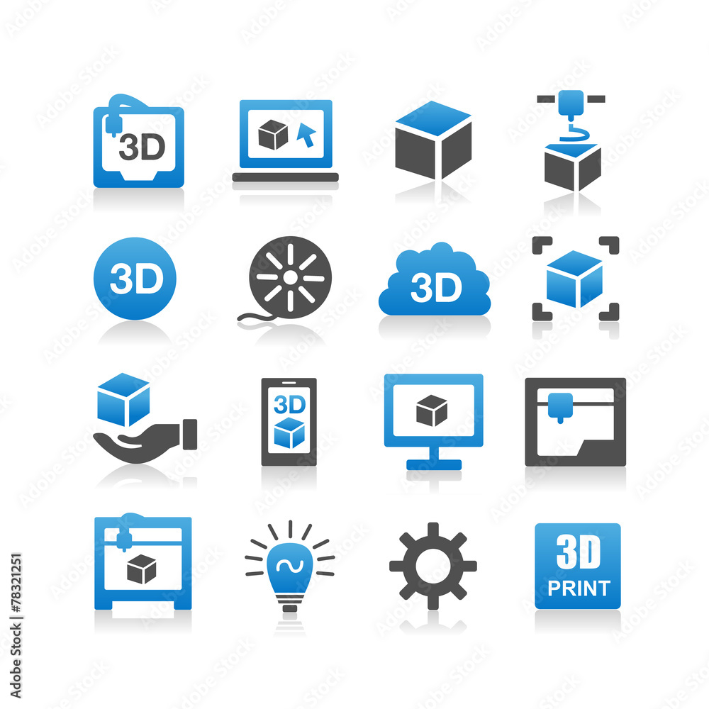 3D打印图标