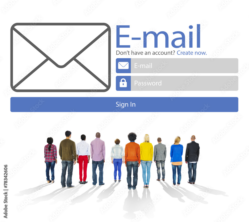 Email Online Messaging Social Media Internet Concept