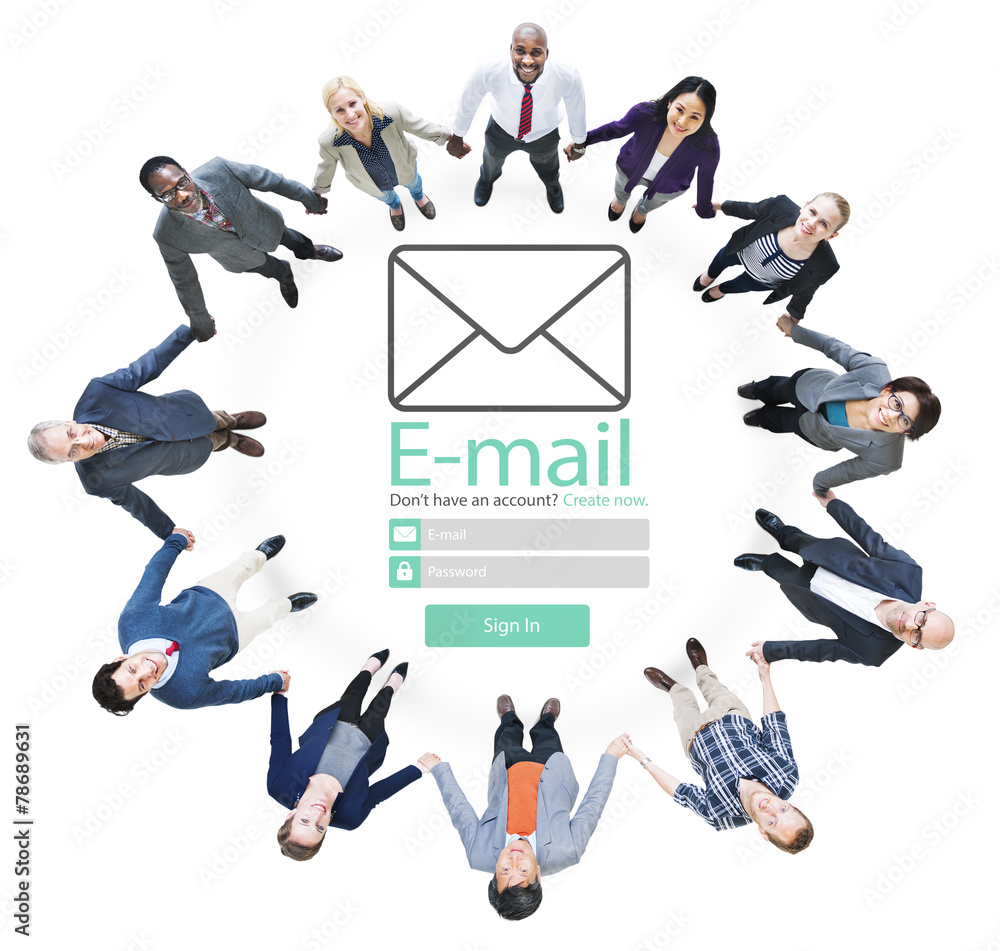 Email Online Messaging Social Media Internet Concept