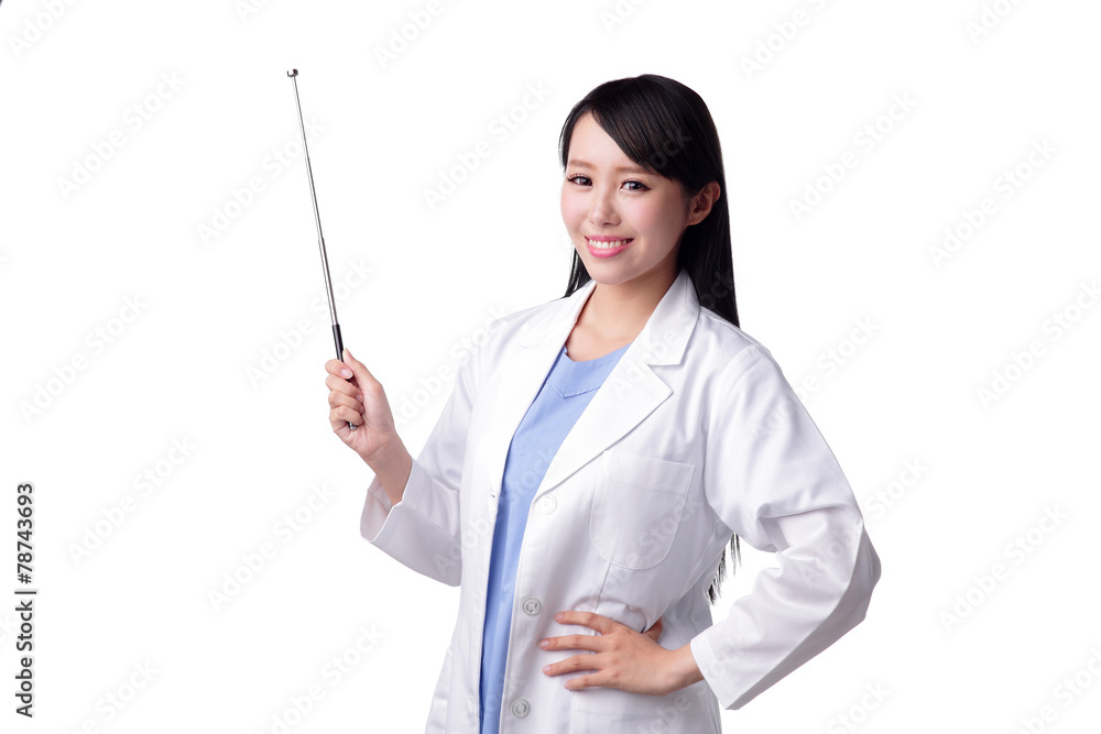 Smile woman doctor