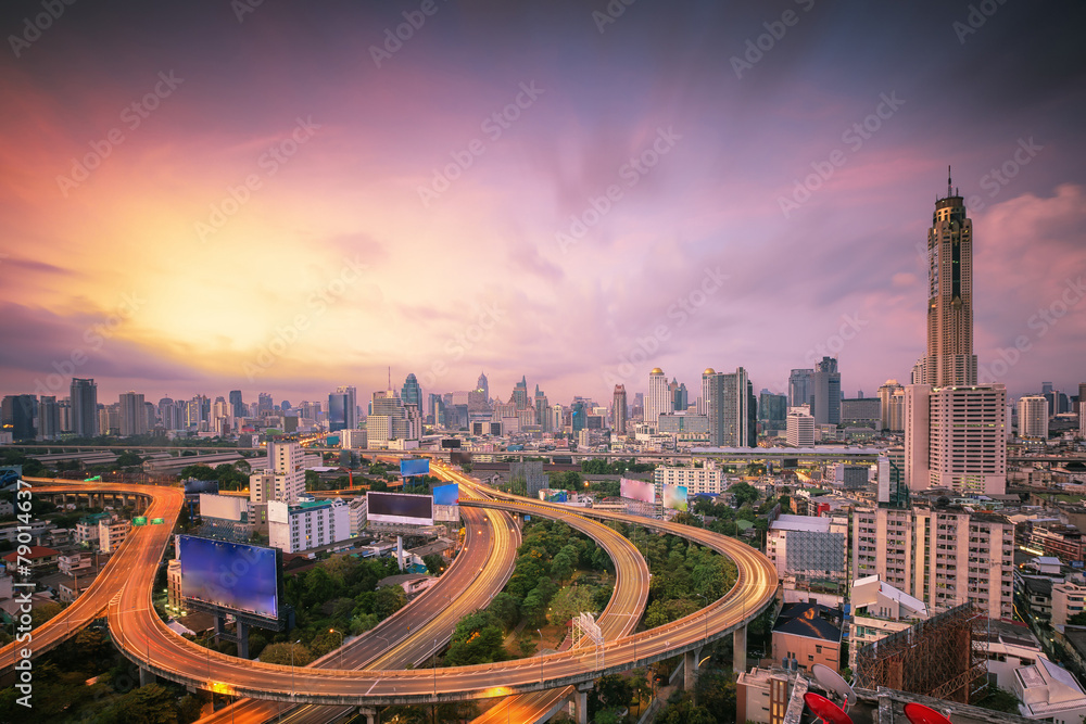 曼谷城市夜景