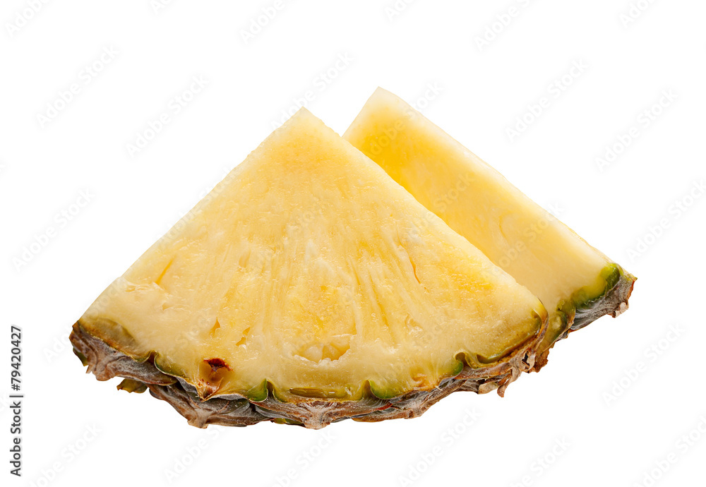 Pineapple fruit slice