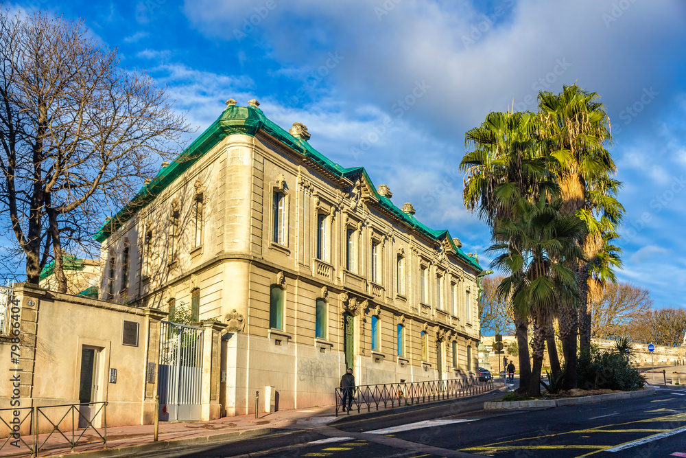 法国蒙彼利埃市中心的建筑，Languedoc-R