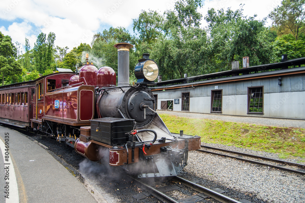 Puffing Billy steam train