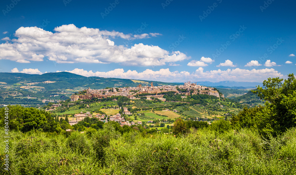 Historic town of Orvieto, Umbria, Italy