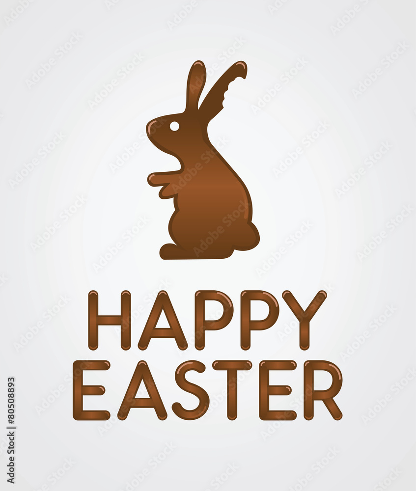 Happy Easter greeting vector