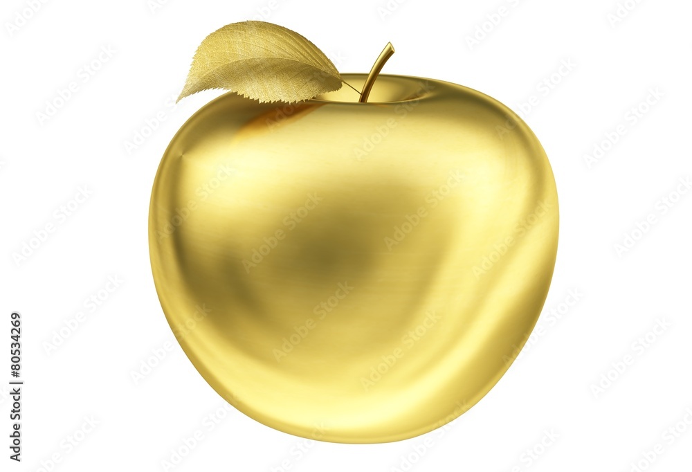 Apple.3D.Gold苹果