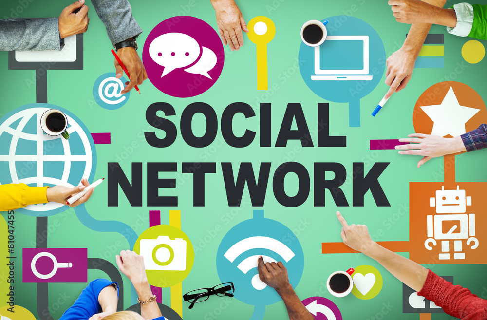 Social Network Internet Online Society Connecting Concept