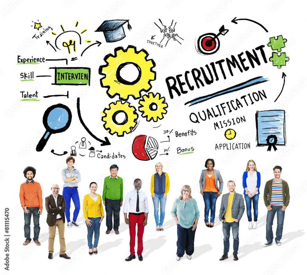 Diversity People Recruitment Search Opportunity Concept