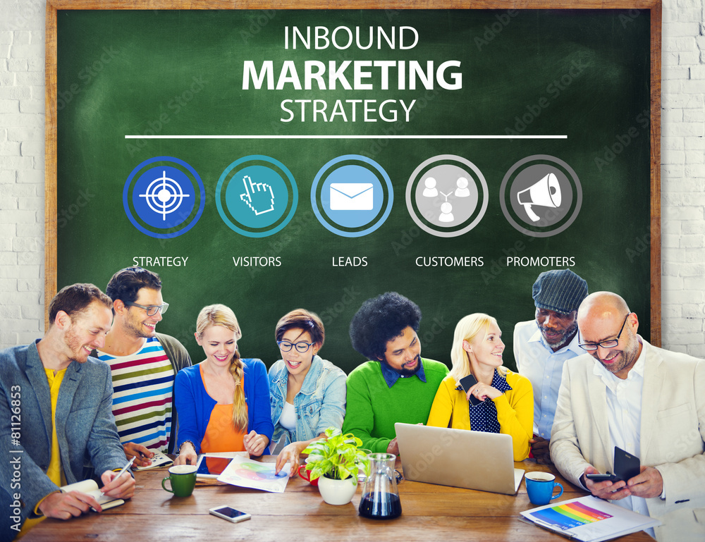 Inbound Marketing Strategy Advertisement Commercial Branding