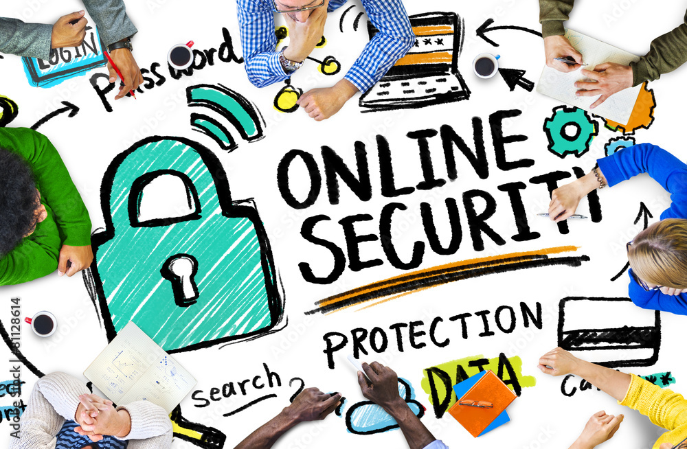 Online Security Protection Internet Safety People Meeting