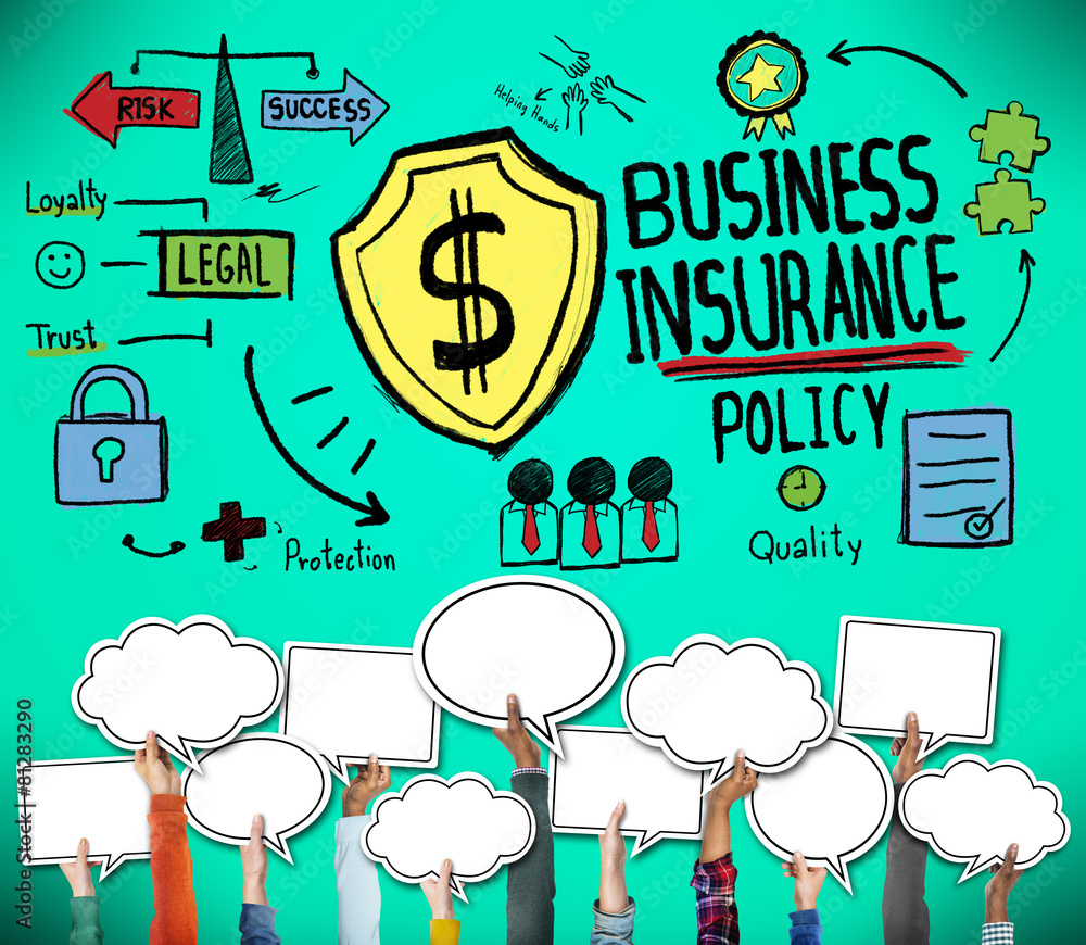 Business Insurance Policy Guard Safety Security Concept