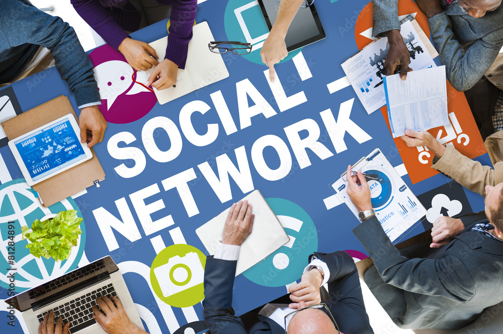 Social Network Internet Online Society Social Network Concept