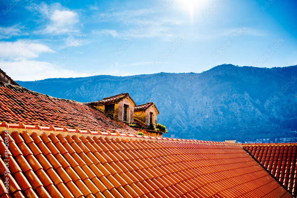 Kotor old city in Montenegro