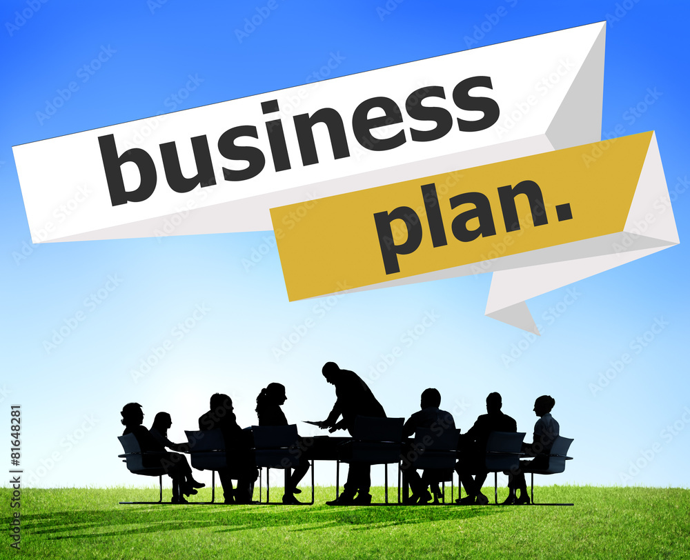 Business Plan Planning Strategy Meeting Conference Concept