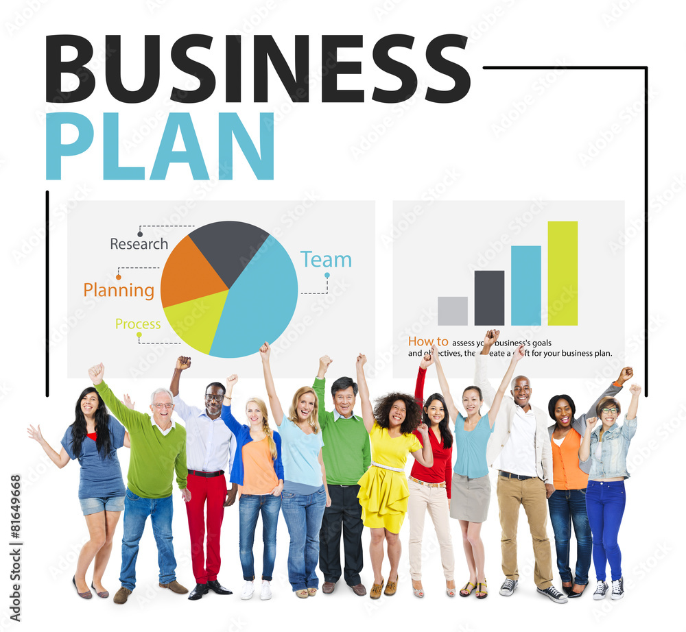 Business Plan Planning Strategy Meeting Conference Concept