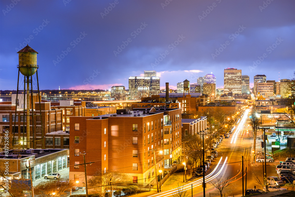 Richmond, Virginia Skyline