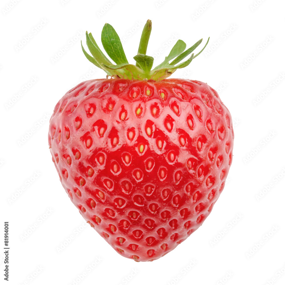 Strawberry isolated on white background