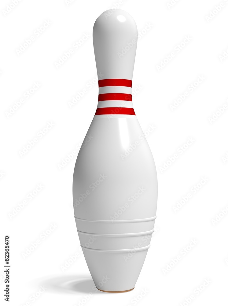 保龄球杆.3D.Bowling Pin