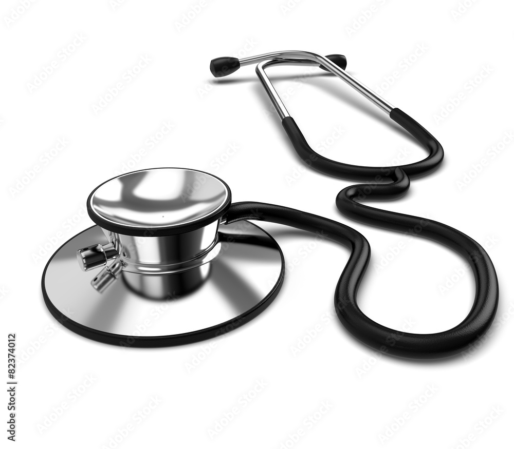 Healthcare And Medicine. 3D. Stethoscope