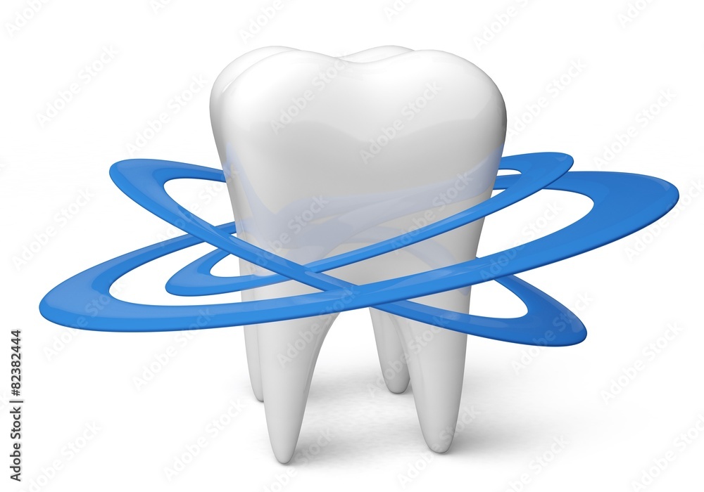 Human Teeth. 3D. Tooth protection