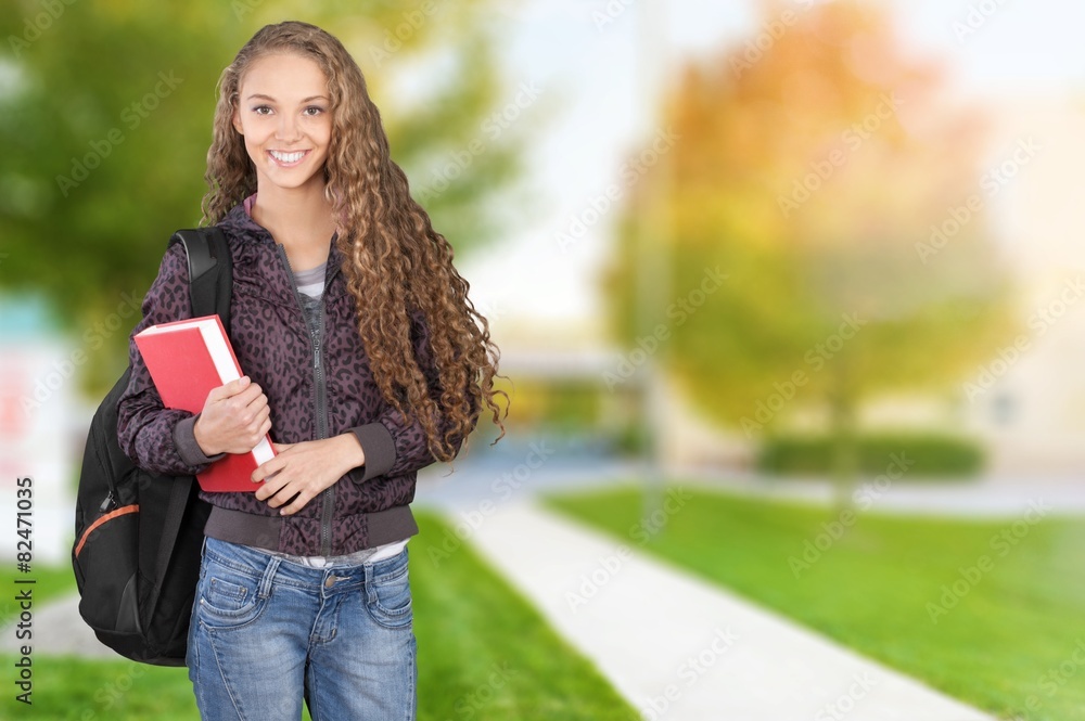 Student. College Student Portrait