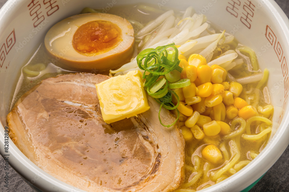 塩ラーメン Salt ramen japanese noodles