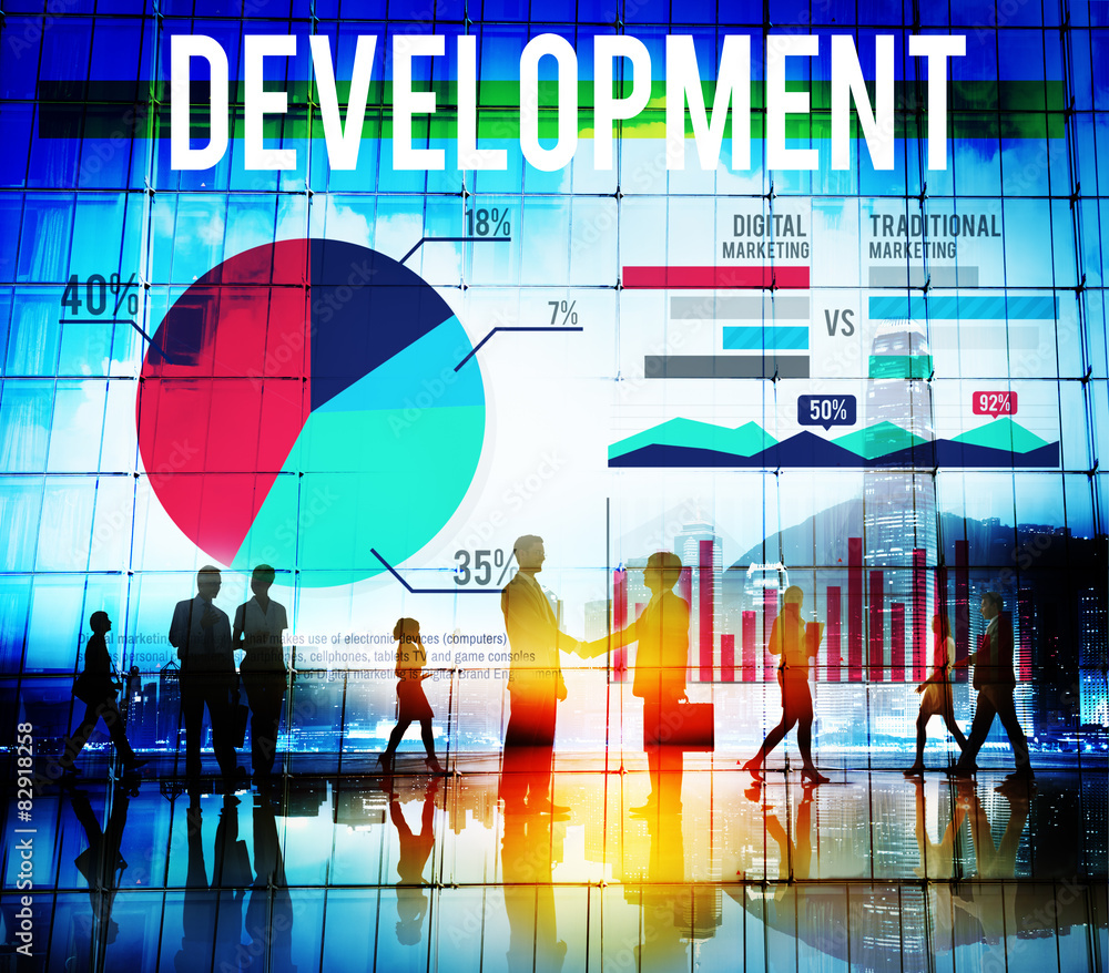 Development Business Strategy Improvement Growth Concept