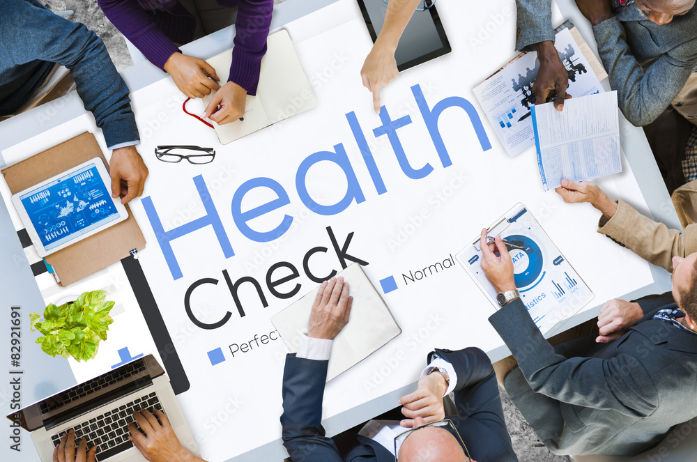 Health Check Insurance Check Up Check List Medical Concept