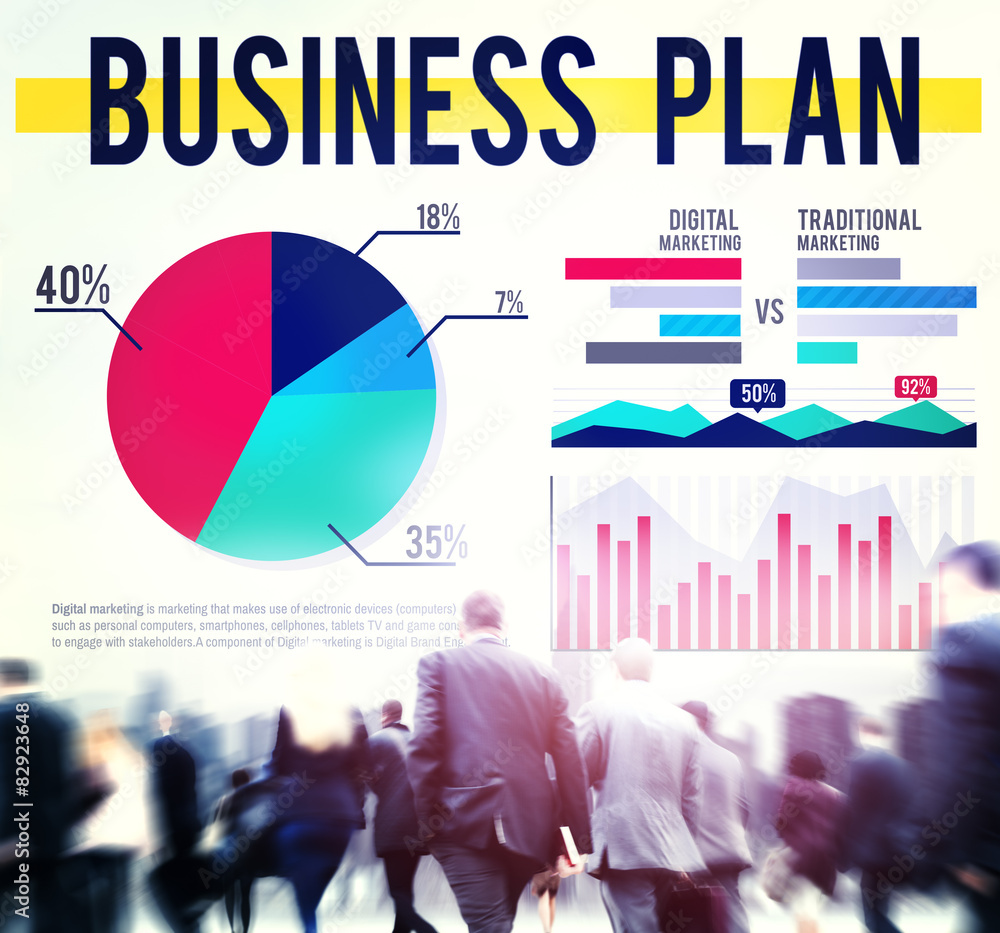 Business Plan Planning Strategy Marketing Concept