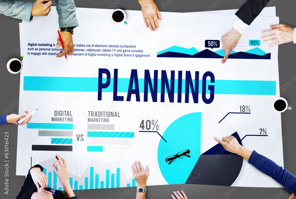 Plan Planning Strategy Solution Tactics Concept