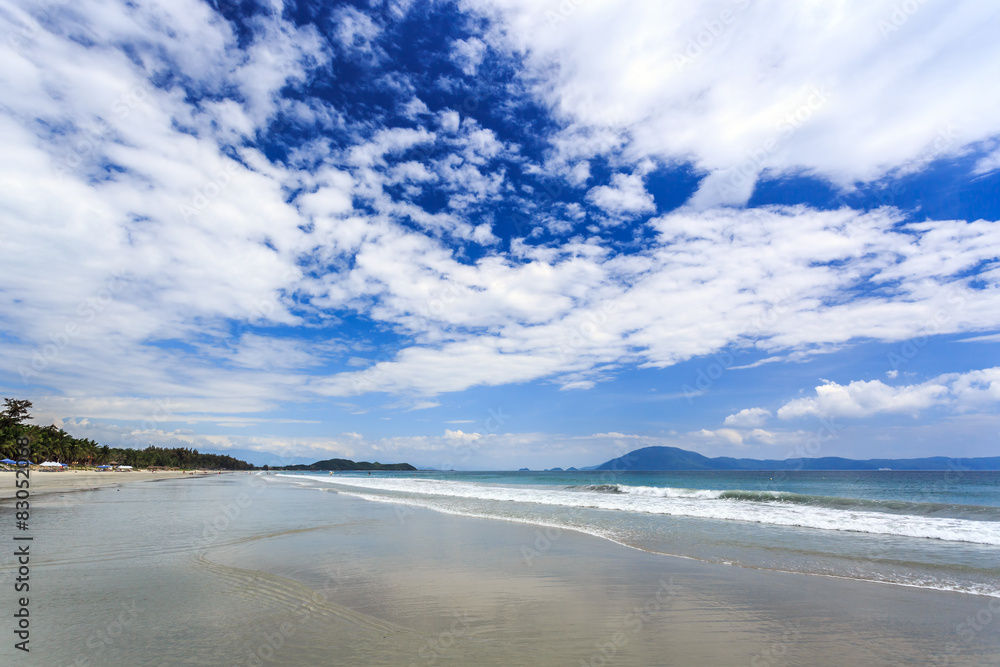 Doc Let beach At Morning，芽庄，越南中部