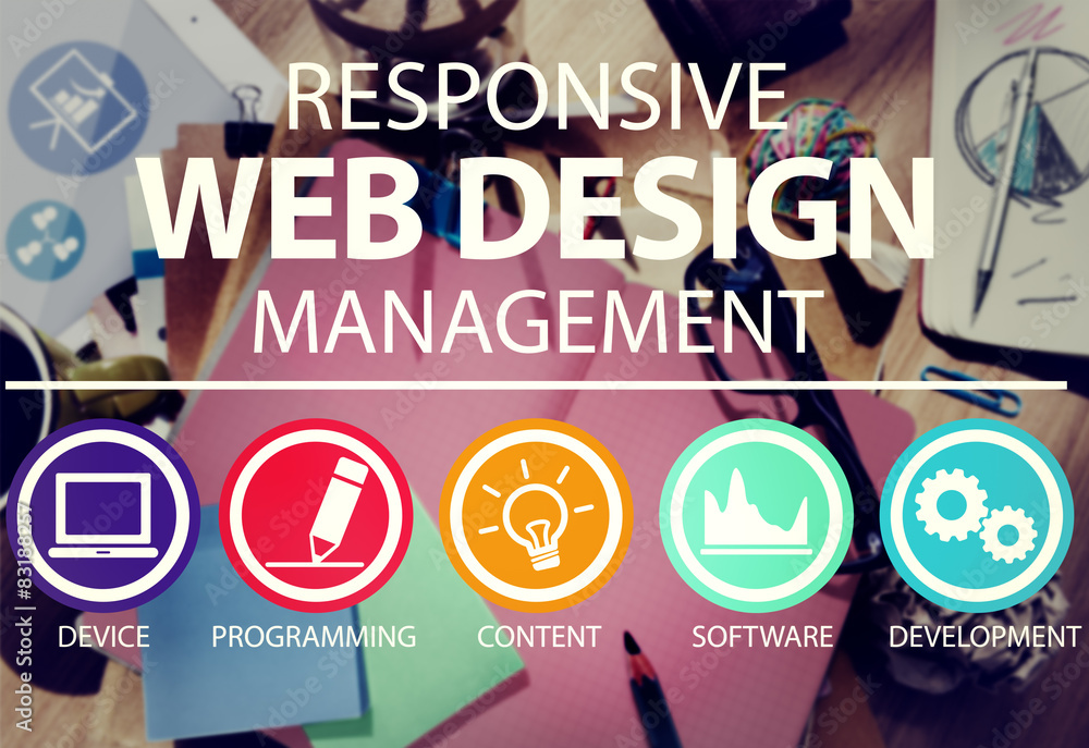 Responsive Web Design Management Programming Concept