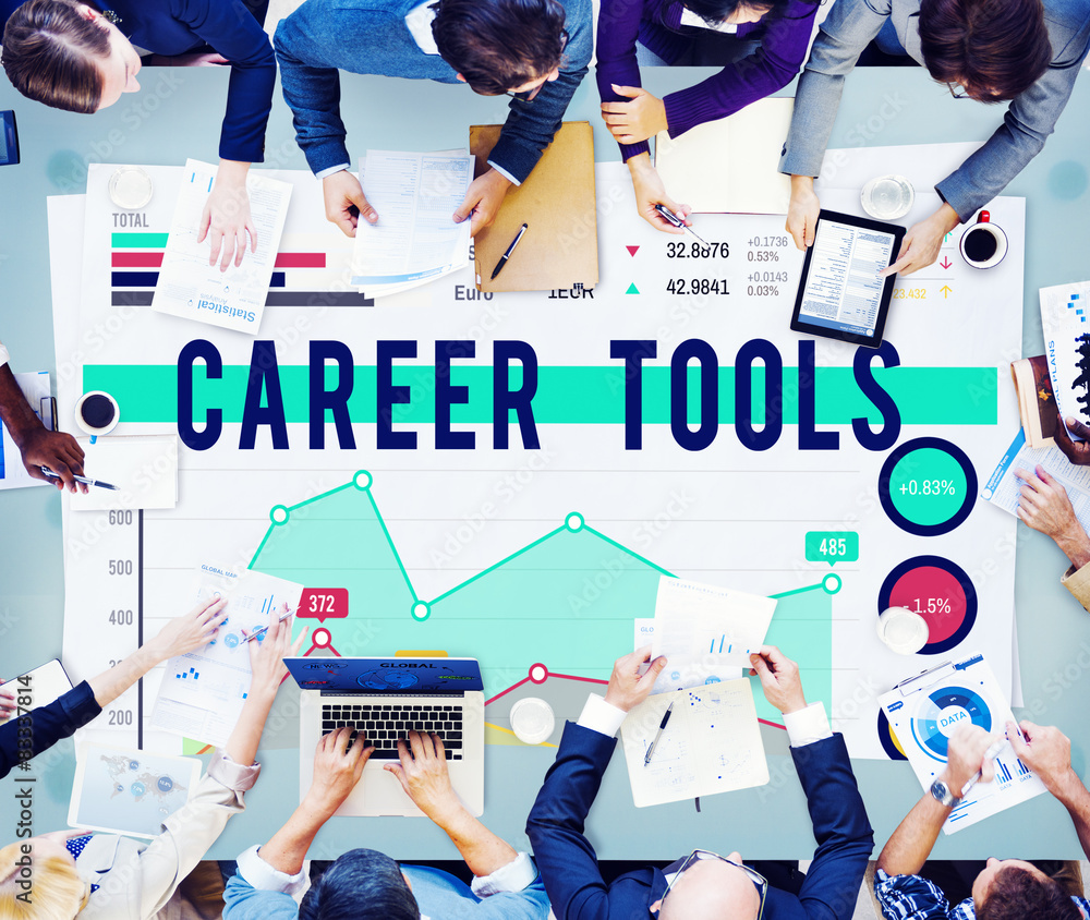 Career Tools Plan Planning Strategy Concept