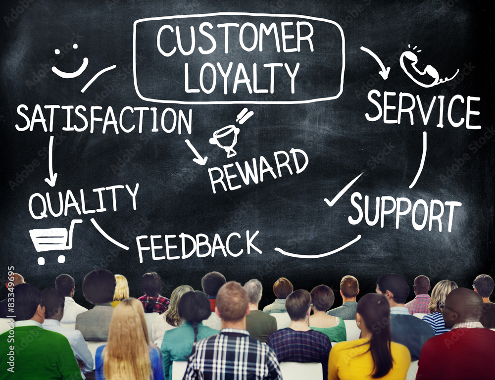 Customer Loyalty Satisfaction Support Strategy Concept