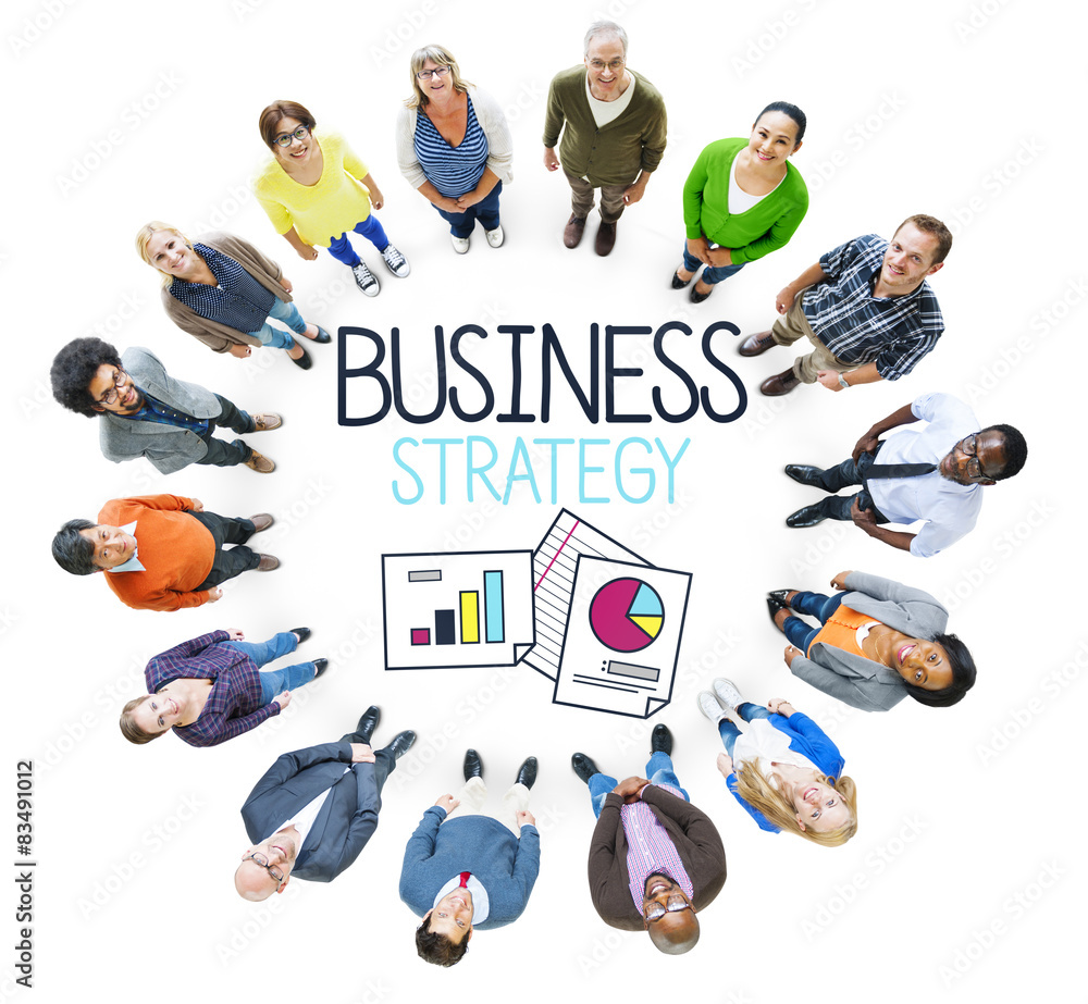 Business Strategy Planning Marketing Concept