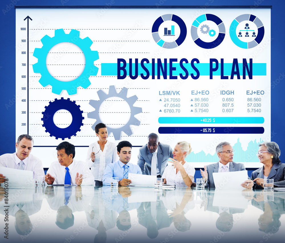 Business Plan Planning Strategy Development Objective Concept