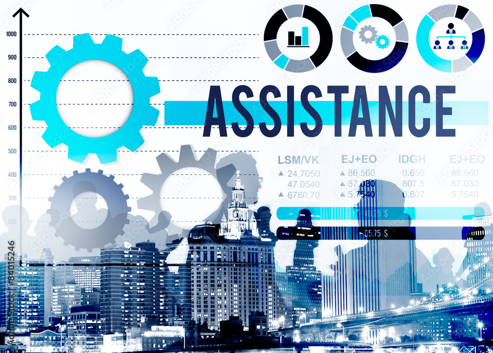 Assistance Assist Support Help Team Corporate Concept