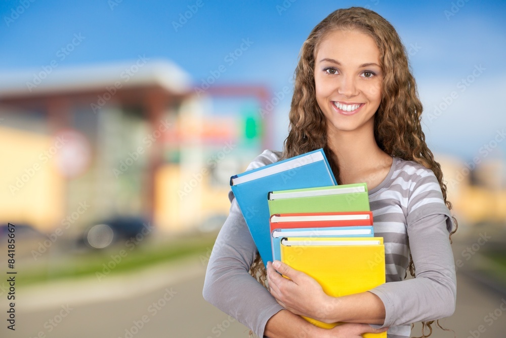 Student, College Student, Library.