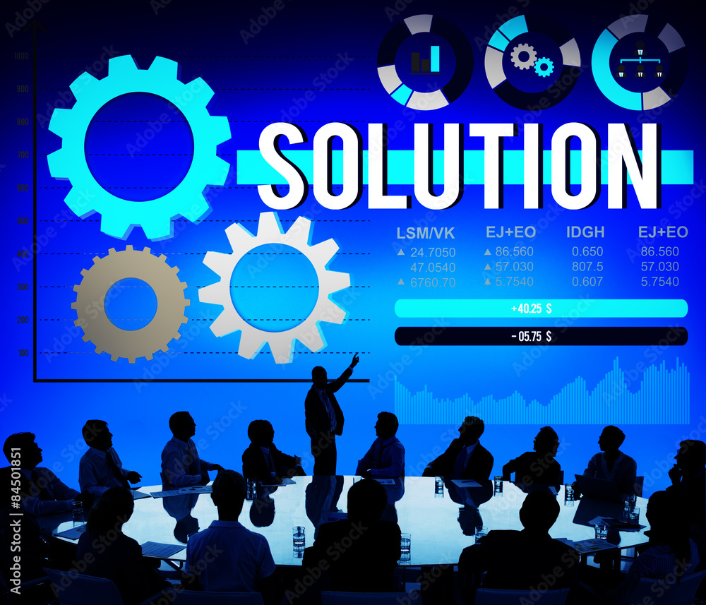 Solution Improvement Problem Solving Innovation Concept