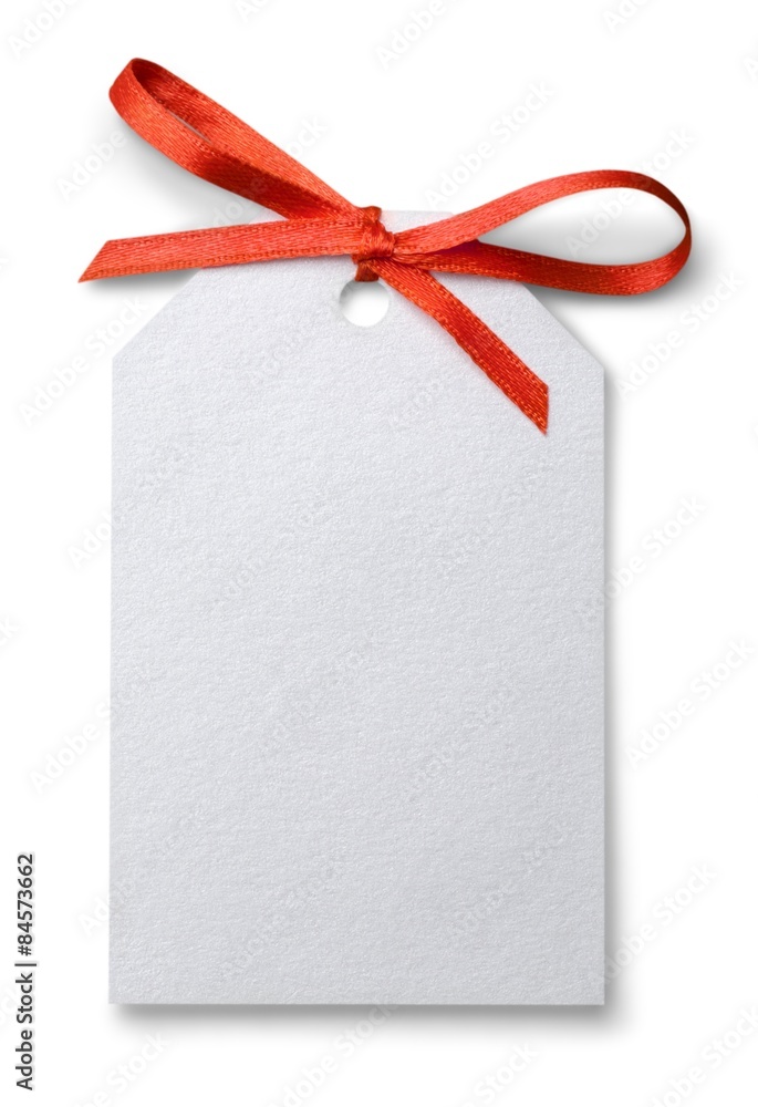 Gift, Gift Tag, Ribbon.