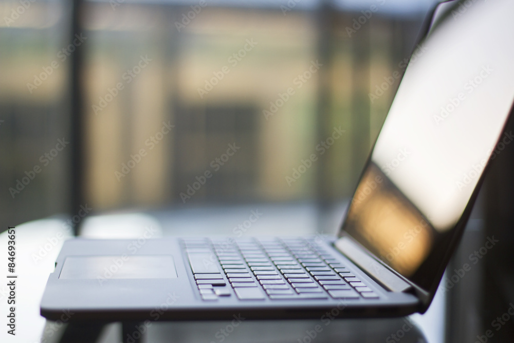 Laptop, shallow depth of field