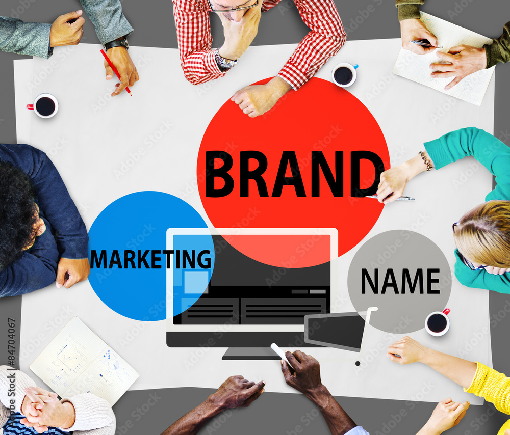 Brand Branding Advertising Marketing Commerce Concept