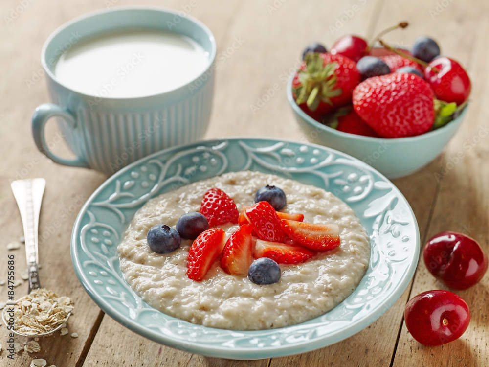 oats porridge for healthy breakfast