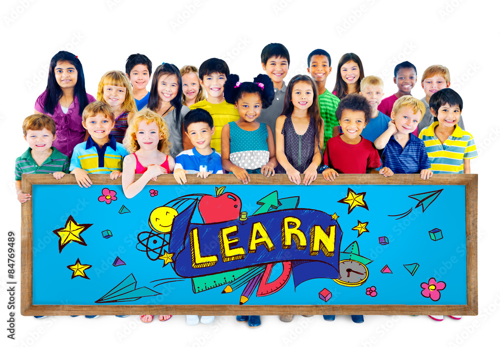 Kids School Education Learn Wisdom Young Concept